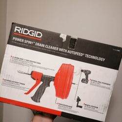Ridgid Power Spin Drain Cleaner