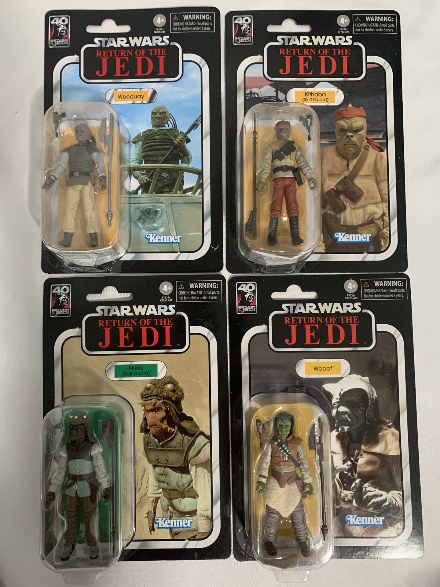 Star Wars The Vintage Collection Skiff Guard Set/4