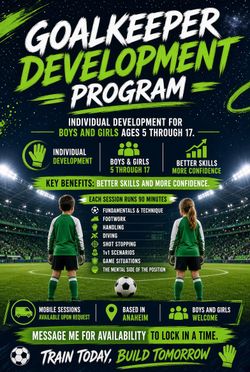 Goalkeeper equipment