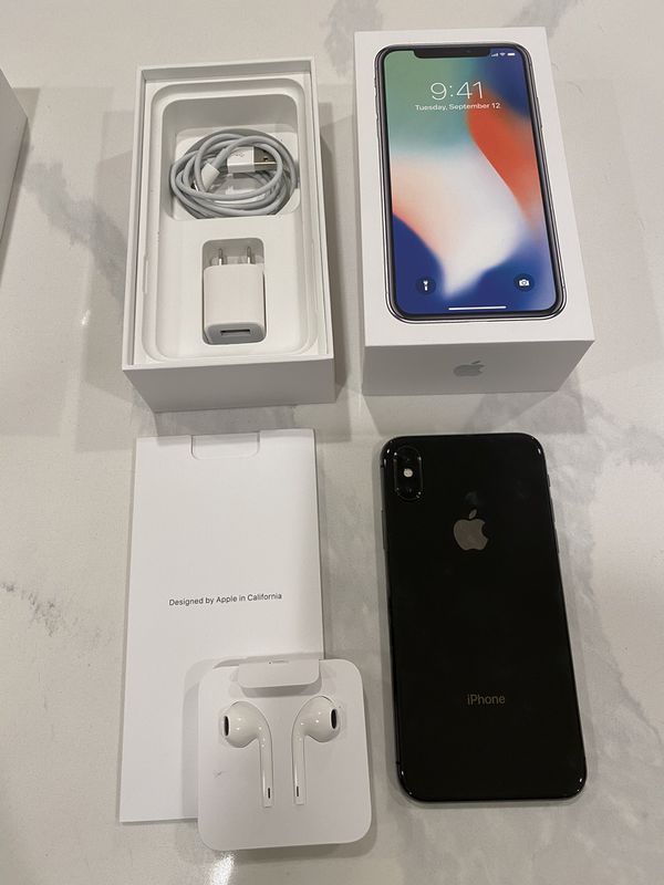 iPhone 10 256gb black - perfect condition for Sale in Manteca, CA - OfferUp