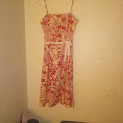 Super Cute Red/White Sundress