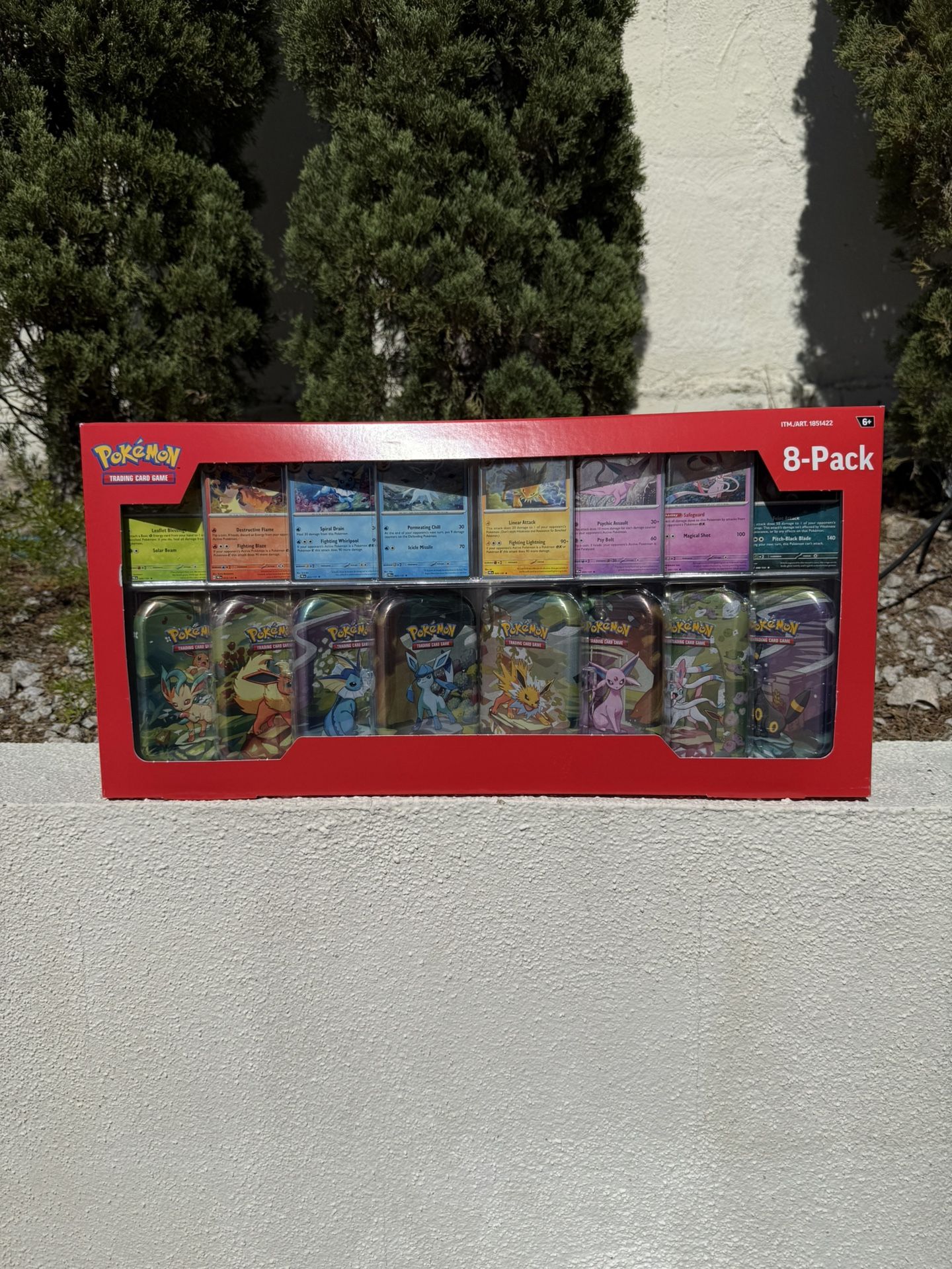 Prismatic Evolutions 8-tin box