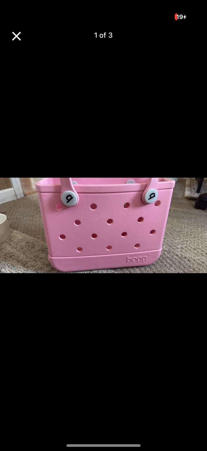pink small bogg bag