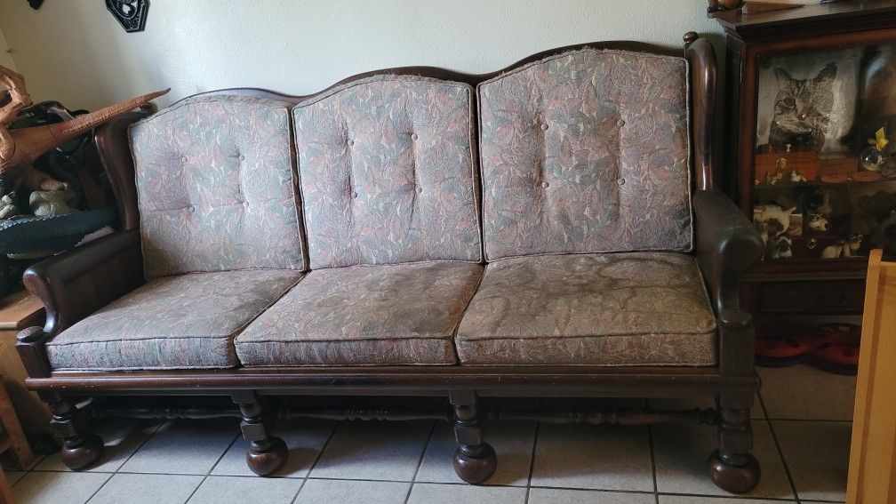 FREE SOFA WAS LEFT BY ROOMMATE