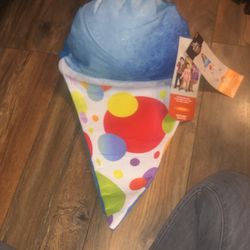 Snow cone costume, brand new from target