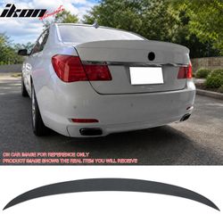 Fits 2009-2015 BMW F01 7-Series AC Style Trunk Spoiler Painted #A90 Dark Graphite