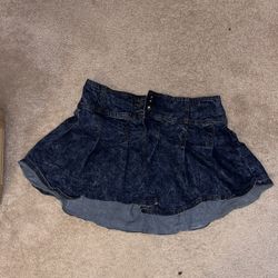 Denim Skirt XL