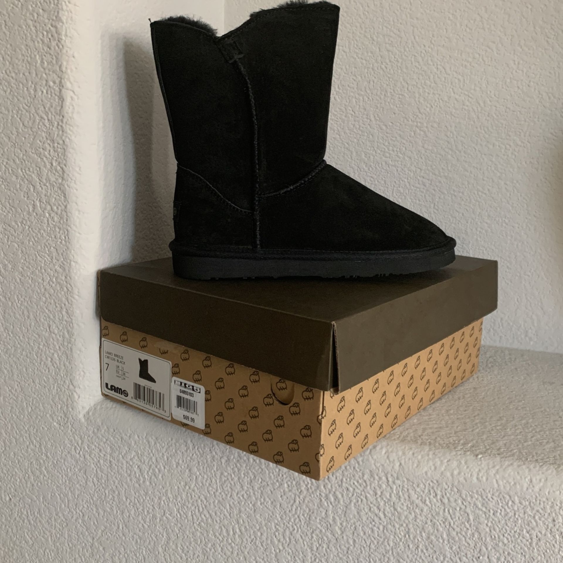 Brand New/ Never Worn Black LAM Boots