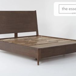 King Draper Storage Bed