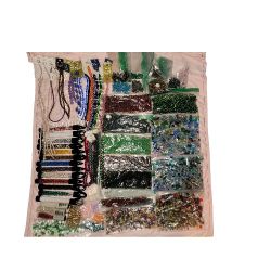 Glass Bead Lot Craft Jewelry Making Art