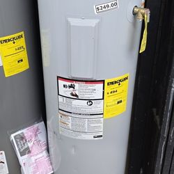 Water Heater Electric 40 Gallons 1 Year Warranty Garantia Por Escrito 