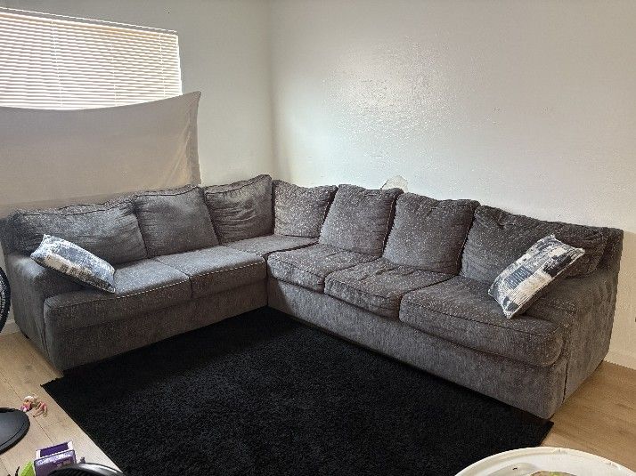 Grey Sectional Couch