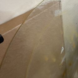 Glass table top