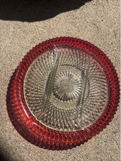 Glass Serving dish