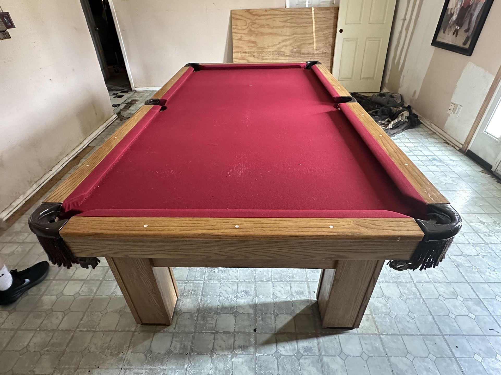 Pool Table $550 Or Best Offer