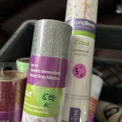 15 Rolls Of Cricut Vinyl