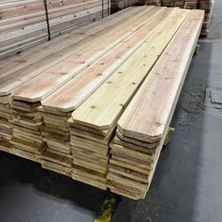 Cedar Fence Pickets / Cedro Japones 1x5.5x6