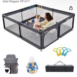 Large Play Area/ Playpen