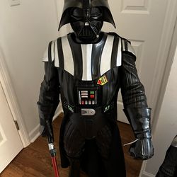 4 FT Talking Darth Vader – Star Wars Interactive Figure – WORKS