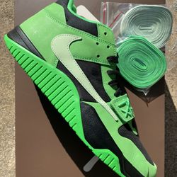 Jordan CJ1 T-Rexx Travis Scott Green Spark