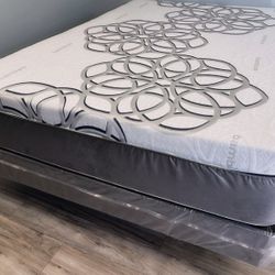 Ck Sky Comfort Bamboo Cool Gel Memory Foam Mattress!!