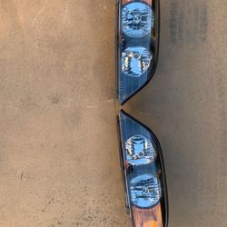 2000 Lincoln LS Front Bumper And Headlights