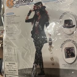 Voodoo Charm Halloween Costume- Size XL 12-14