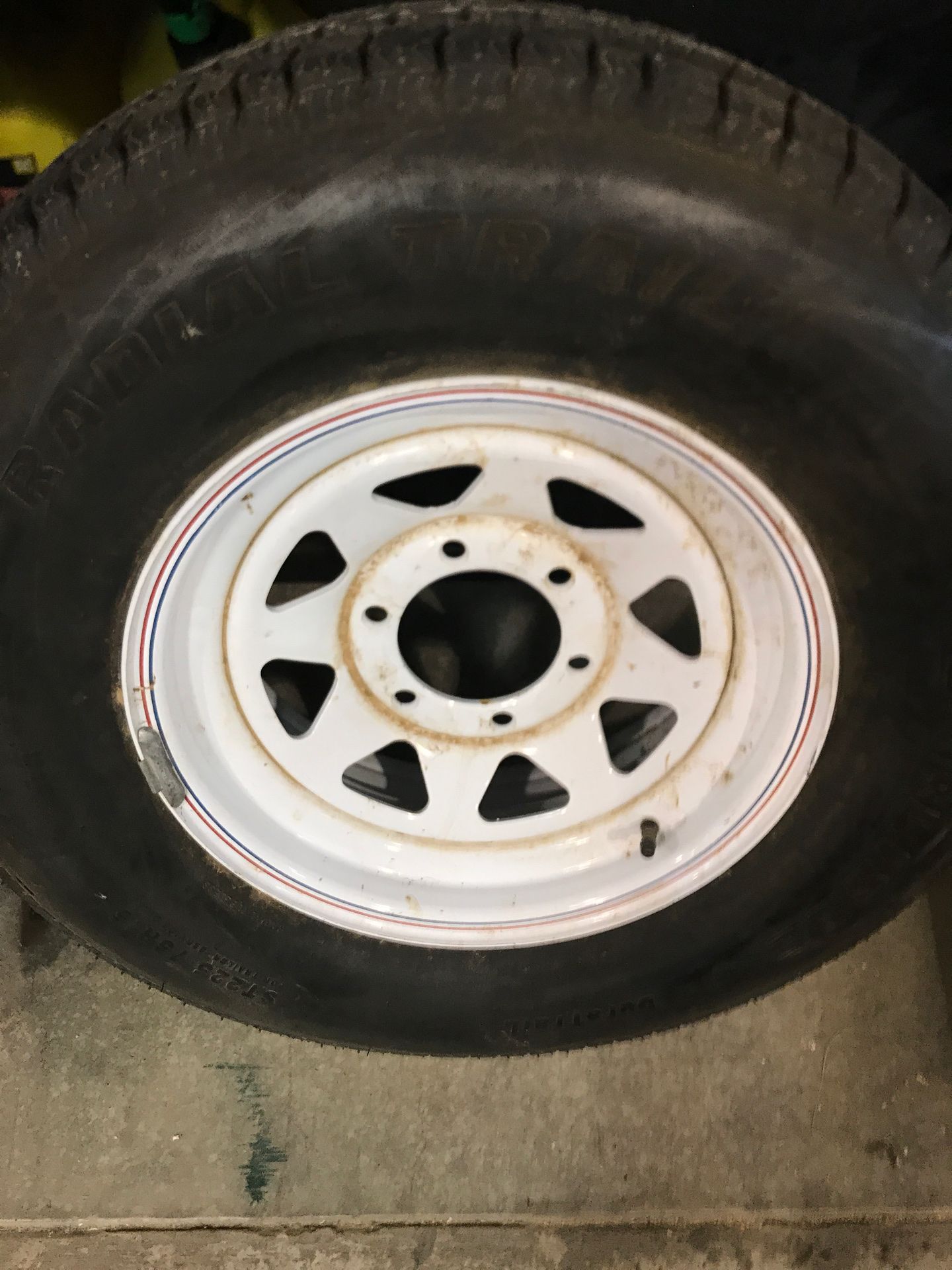 225/75 Carlisle trailer tire