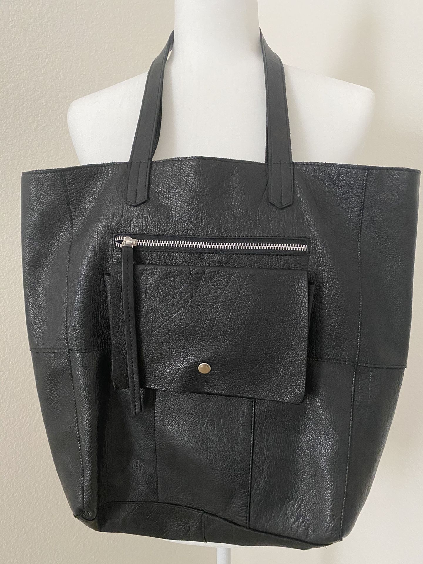 Day & Mood Leather Tote