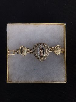 Gold plated bracelet