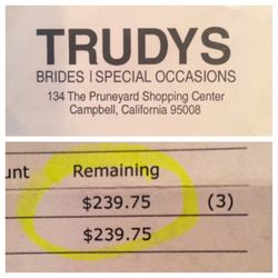 Trudys brides special occasion