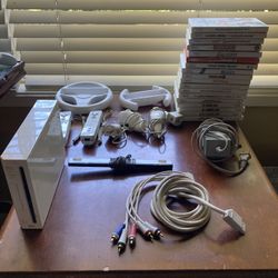 Original Nintendo Wii with tons of games