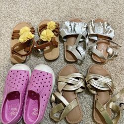 Toddler Size 7 Shoes Lot Of 4 