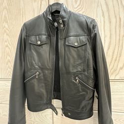 D&G Brand New Soft Lamb Leather Jacket