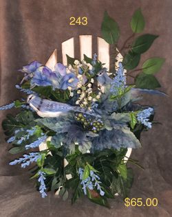 Blue Birds Floral Arrangements