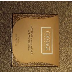 Coco Age Cosmetics 1oz 24K Gold Anti-Wrinkle Cream NEW