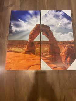 Two Piece Arches Painting
