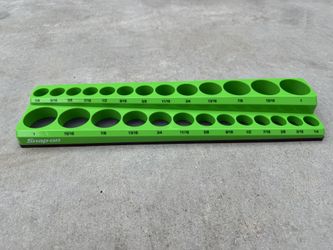 Snap On Tools SAE Socket Tray Magnetic Organizer 3/8” Drive Snap-On  Also have full sets and singles of these in different colors and both metric and 