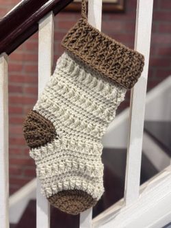 Christmass Oficce Stocking Croshet Handmade