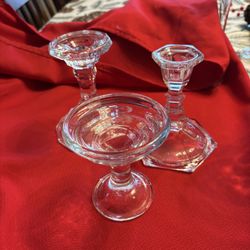 A Variety Of Sizes Candle Holders