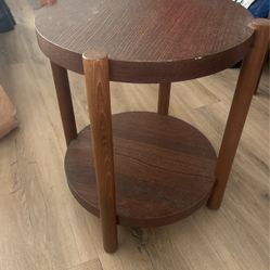 Wood Side Table