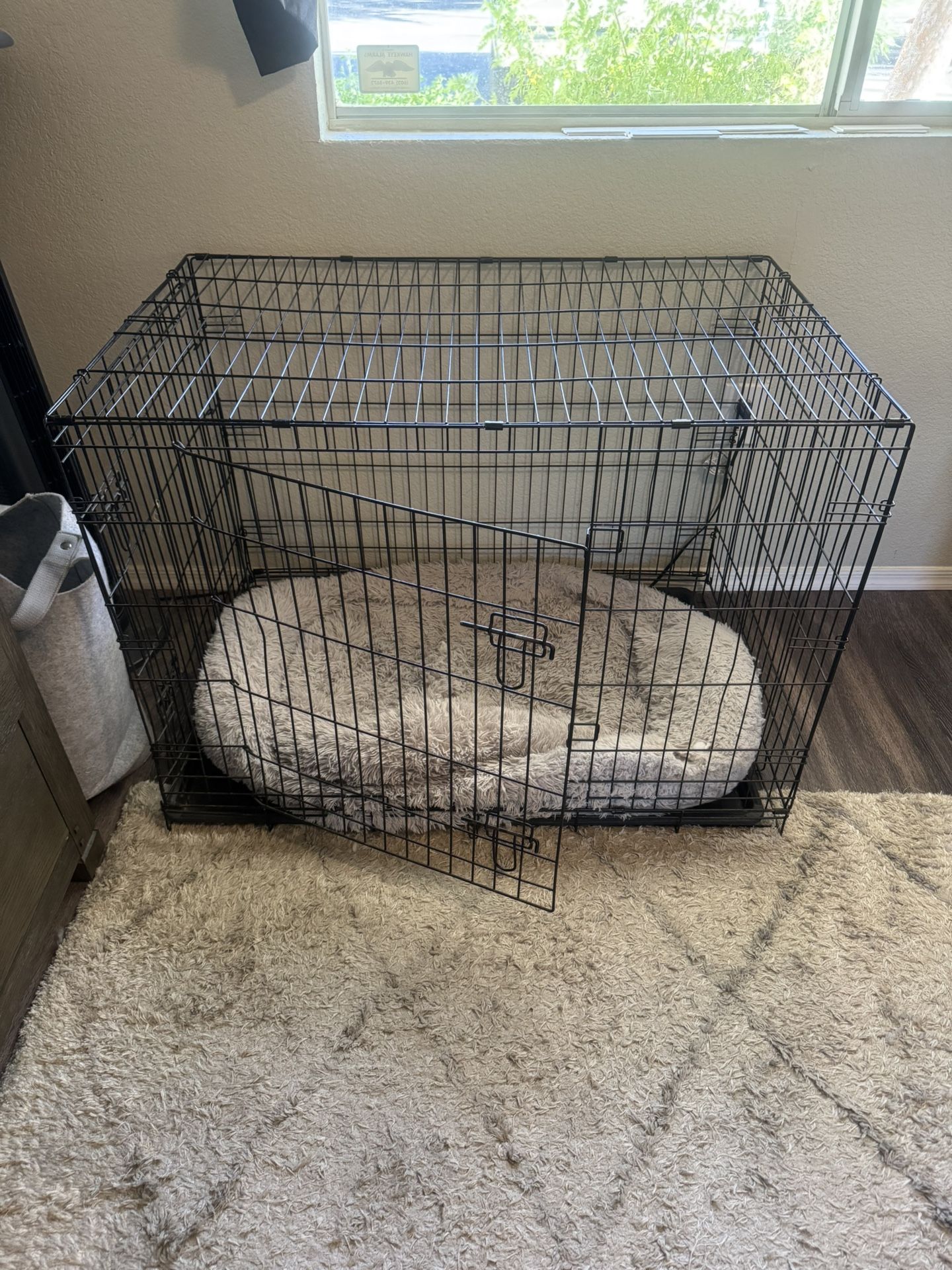 Dog Crate And Bed