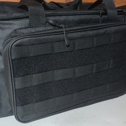 Black Tactical Range Bag Hunting Fishing Etc 