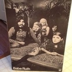 Very Rare 1960s  Harvest Records Babe Ruth Record Store Display