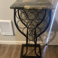 Wine Glass End Table 