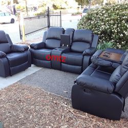 Sofa Reclinable Disponible 3pcs 