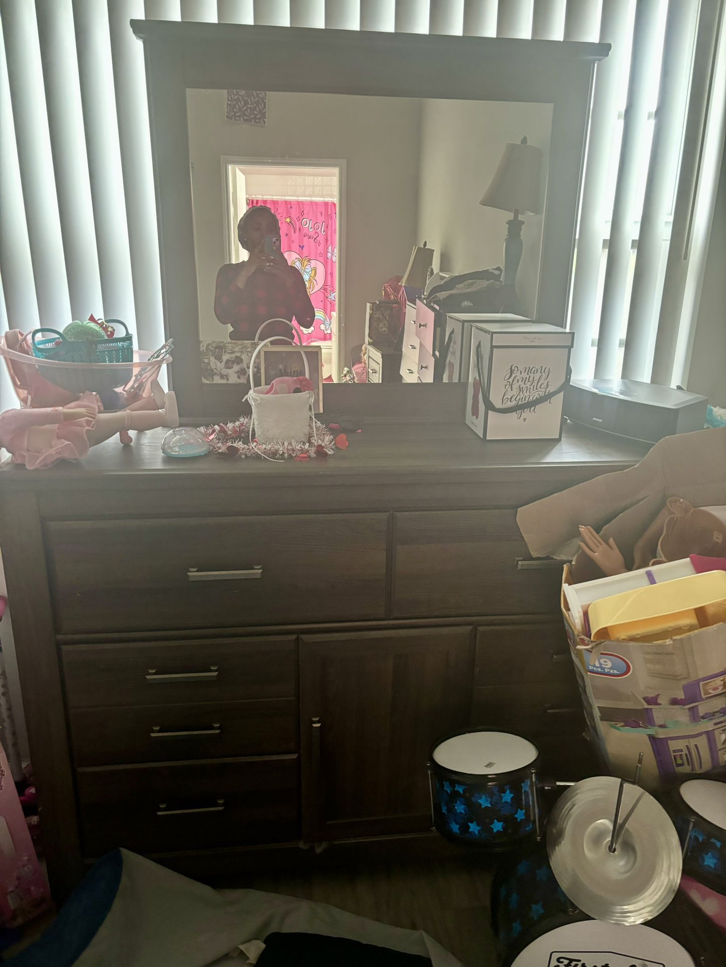 Mirror And Dresser 
