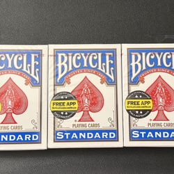 Bicycle Standard Playing Card X 5