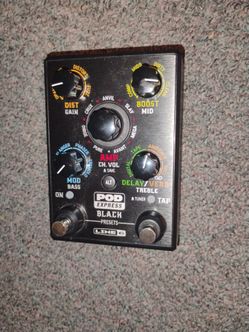 Line 6 POD Express Black multi-effects pedal