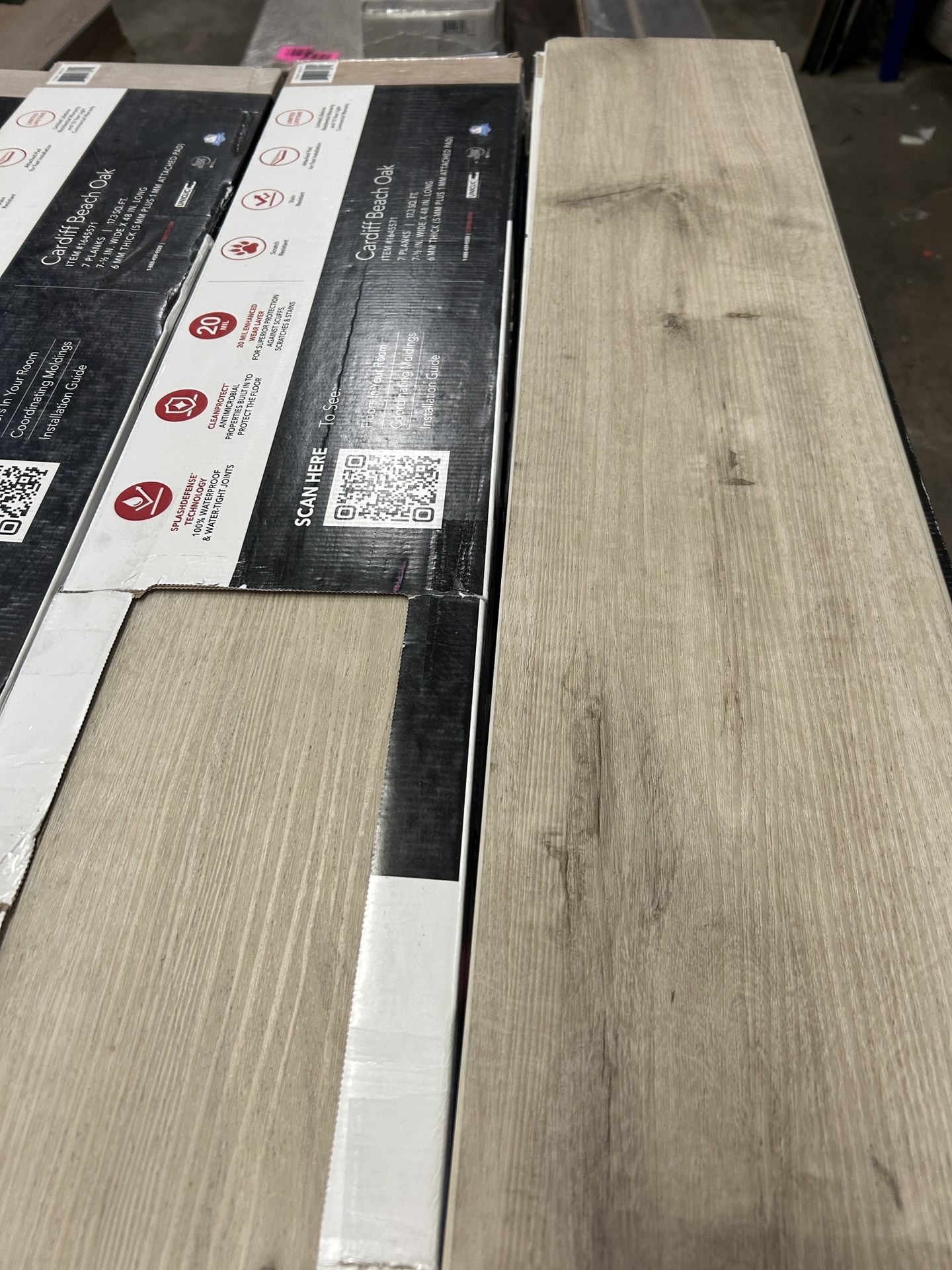 1816 Sf Cardiff Beach Oak Waterproof Mohawk LVP Flooring